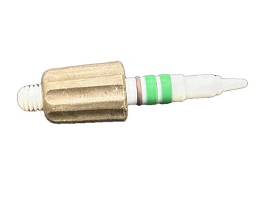 CHEMGLASS PTFE 0-4mm Chem-Cap Chem-Vac High Vacuum Valve Metering Plug Old Style