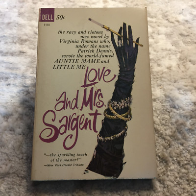 Love And Mrs. Sargent Romance Paperback Book by Virginia Rowans Dell Books 1962