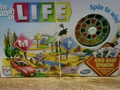 The Game Of Life 2002 Board And Instructions Only Hasbro