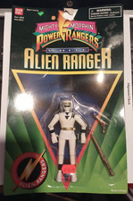 Mighty Morphin Power Rangers White Alien Ranger Action Figure Bandai 1995 NEW