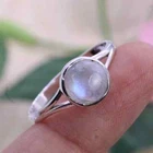 Moonstone Ring 925 Sterling Silver Band &Statement Ring Handmade Ring All size