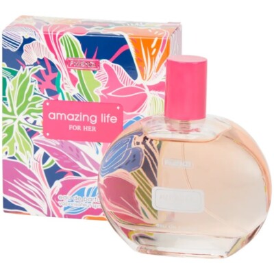Parfum Figenzi 'Amazing Life' EDP 100 Ml Pour Femme - Vaporisateur - Neuf Dans Son Emballage