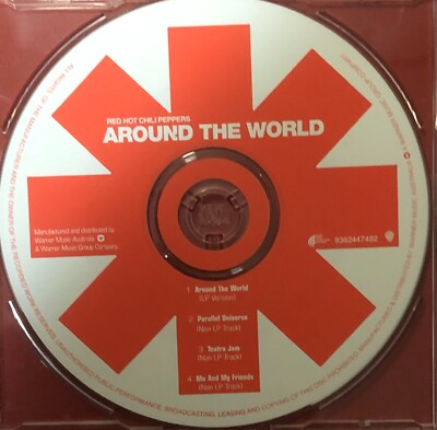 Red Hot Chili Peppers - Around The World - CD Single | eBay UK