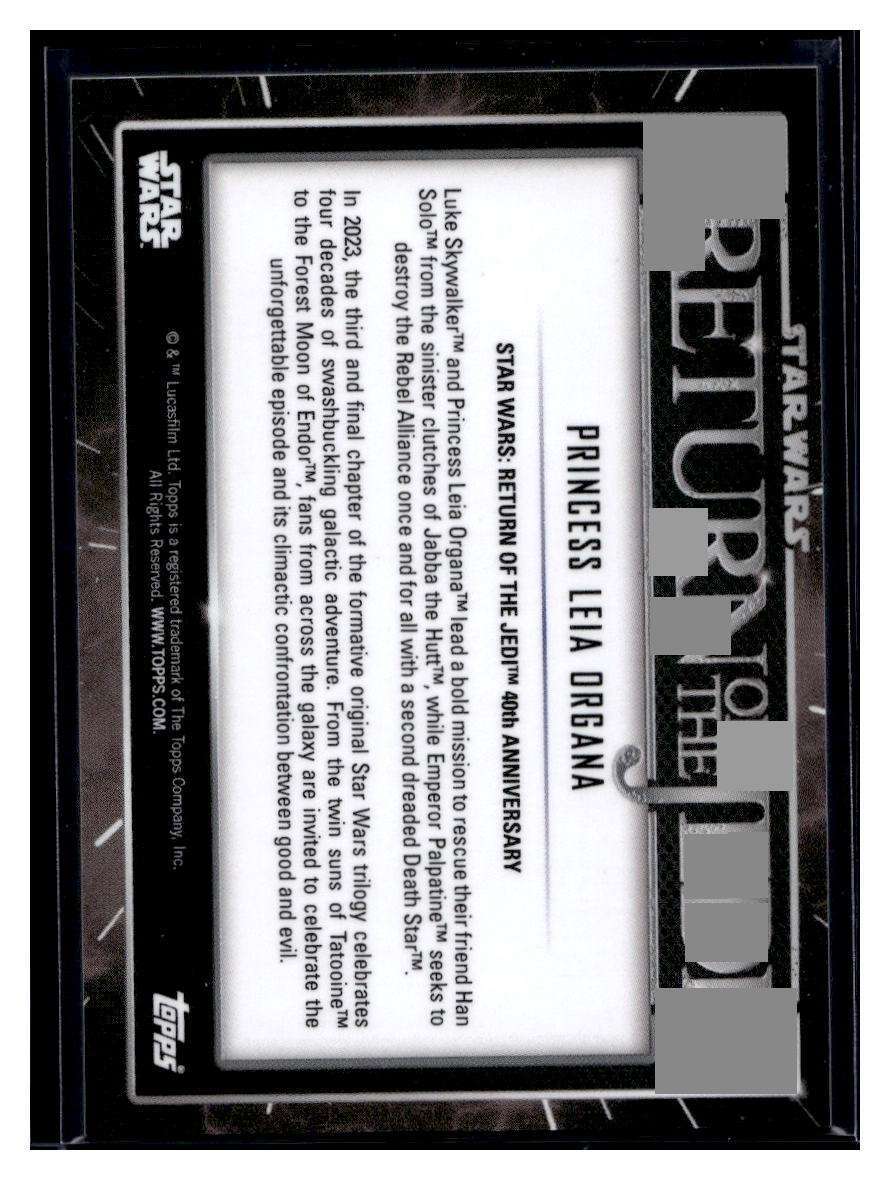 Topps - スケッチカード Topps Star Wars レイア・オーガナ 2023 Topps Star Wars Return of the Jedi #11 Princess Leia