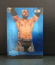 2022 UPPER DECK UD SKYBOX METAL UNIVERSE AEW HIGH SERIES BLUE #149 SCORPIO SKY