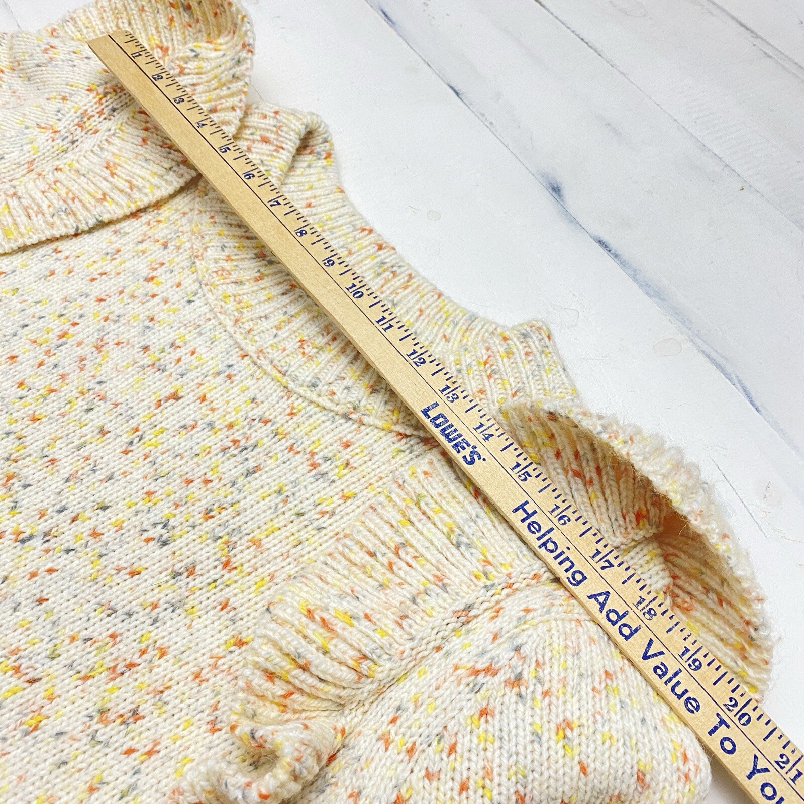 Universal Thread Confetti Ruffle Crew Neck Pullov… - image 10