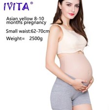 Realistic Silicone Pregnant Fashion Silicone Fake Soft Belly For Crossdresser