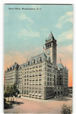 Postcard Post Office, Washington, D.C., VTG ME3.