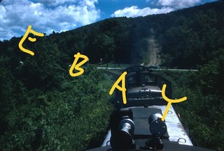 Susquehanna NYSW NYS&W RS 1 Route 517 Action Sparta NJ 1960 Original Kodachrome