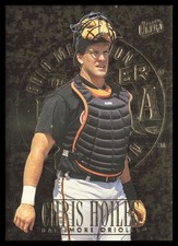 1996 Ultra #6 Chris Hoiles Baltimore Orioles Gold Medallion Baseball Card