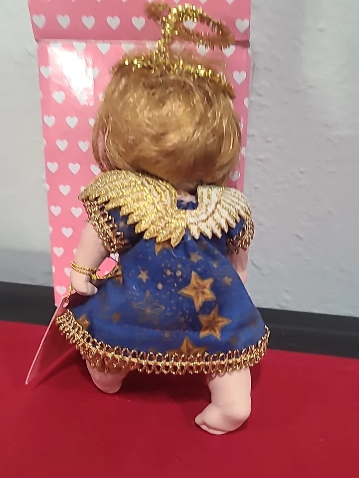 Vintage EFFANBEE Collection Dolls"THE LITTLEST ANGEL BABY" Porcelain New in Box! - Image 4 of 4