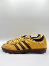Adidas Men  s Gazelle Indoor Originals Size 7.5 Oat Dark Brown IH4771 