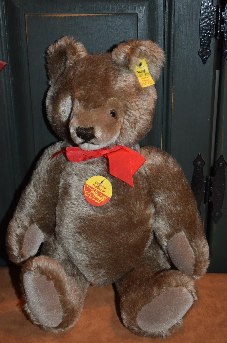 Vintage Steiff Original Teddy Bear 0202/36 Jointed Made in Austria
