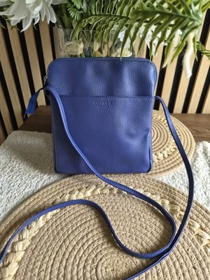 Umhängetasche Osprey Leder Blau Dakota 
