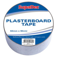 SupaDec Plasterboard Joint Tape – 50mm x 90m – Drywall Crack Repair Tape