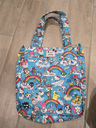 Jujube Tokidoki Hello Kitty Rainbow Dreams Be Light Diaper Shoulder Bag