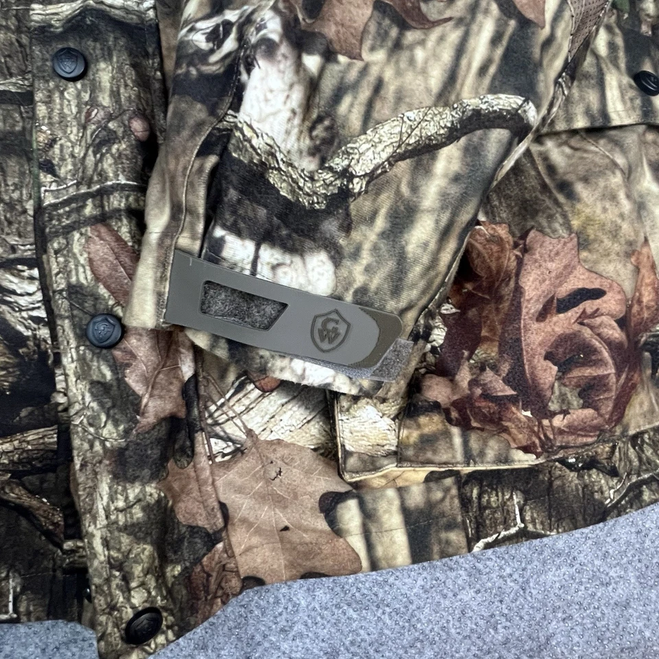 GameWinner Camo Mens XL Hunting Extra Warm Hooded Jacket Coat EUC Realtree - Image 2 of 4