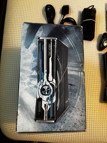 Microsoft Xbox 360 S Halo 4 Limited Edition 320GB Blue Console IN BOX - Tested