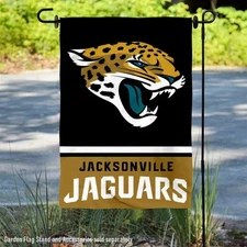 Jacksonville Jaguars Garden Flag and Yard Banner