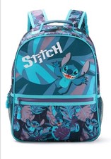 New w/ Tags Disney Parks Original Stitch Embroidered Laptop Backpack Full Size