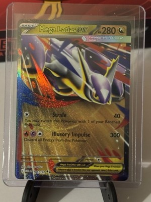 Mega Latias ex 100/132 Double Rare Pokemon Mega Evolution NM