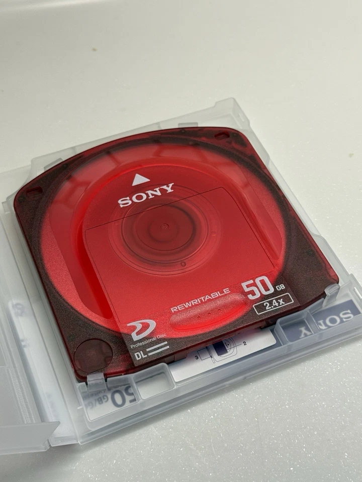 Sony PFD50DLAX Dual Layer 50GB Formatted Rewritable Optical Disc XDCAM VAT Reg - Image 2 of 3