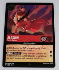 Aladdin - Heroic Outlaw 104/204 The First Chapter Cold Foil