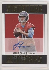 2018 Panini Donruss Signature Marks Luke Falk #SM-LF Auto 7l6