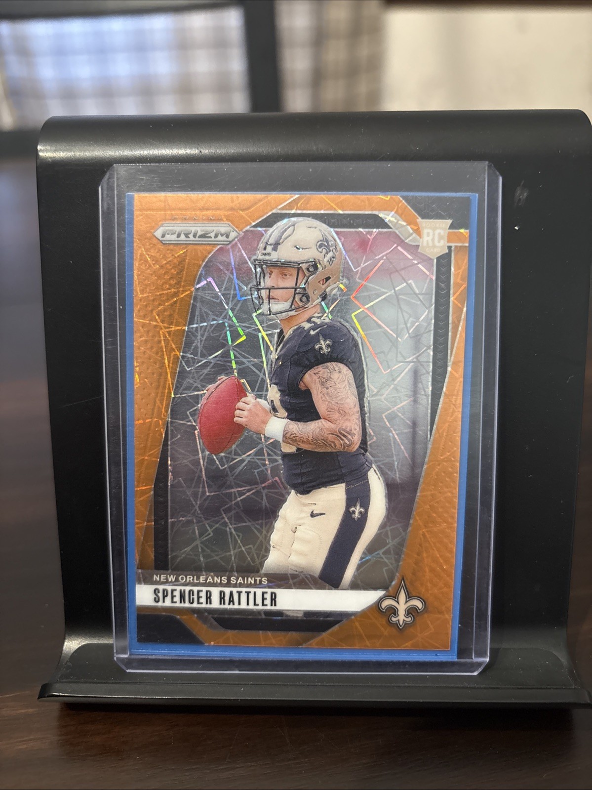 2024 Panini Prizm - Rookies Spencer Rattler #388 Lazer Prizm (RC)