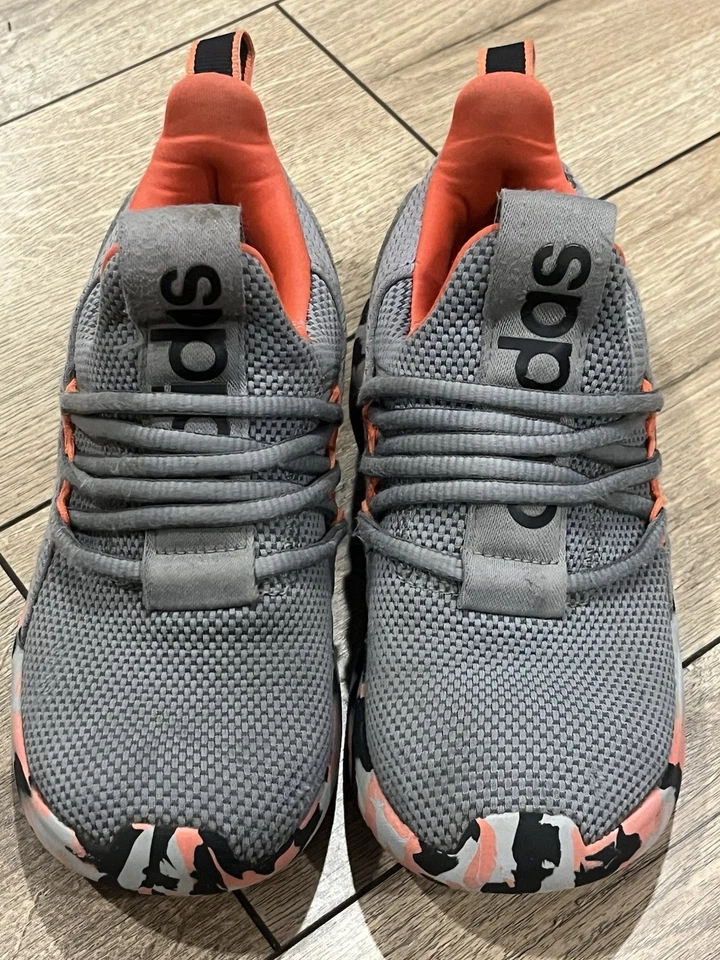 Adidas Lite Racer Adapt 7.0 I Gris/Multi Juvenil Niño Tenis-Talla 2 IE8703 Foto 4 de 4