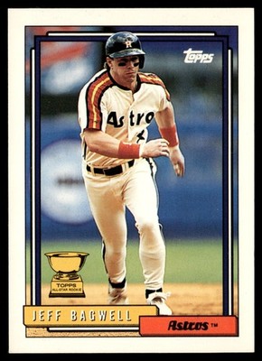 1992 Topps MLB Baseball #520 Jeff Bagwell