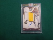 Chase Young 2020 Limited Football #153 Rookie Card RC Relic Autograph 12/75 (33). rookie card picture