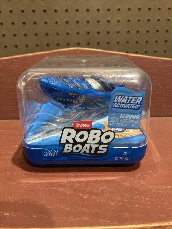 Zuru S001-Robo Alive Series 1 Robotic Boats, Blue