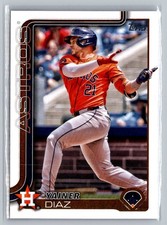 2025 Topps #299 Yainer Diaz
