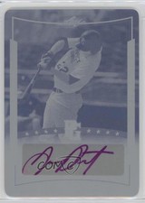 2014 Leaf Perfect Game Showcase Printing Plate Cyan 1/1 Dayton Provost Auto nd3