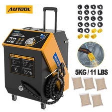 AUTOOL Engine Intake Valve Carbon Cleaner Walnut Sand Blaster Cleaning Machine