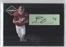 2006 Leaf Limited Phenoms College 14/50 Brodie Croyle #278 Rookie Auto RC q9p