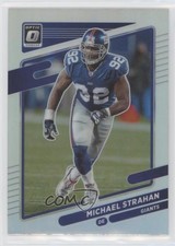 2021 Panini Donruss Optic Holo Prizm Michael Strahan #18 HOF 0um3