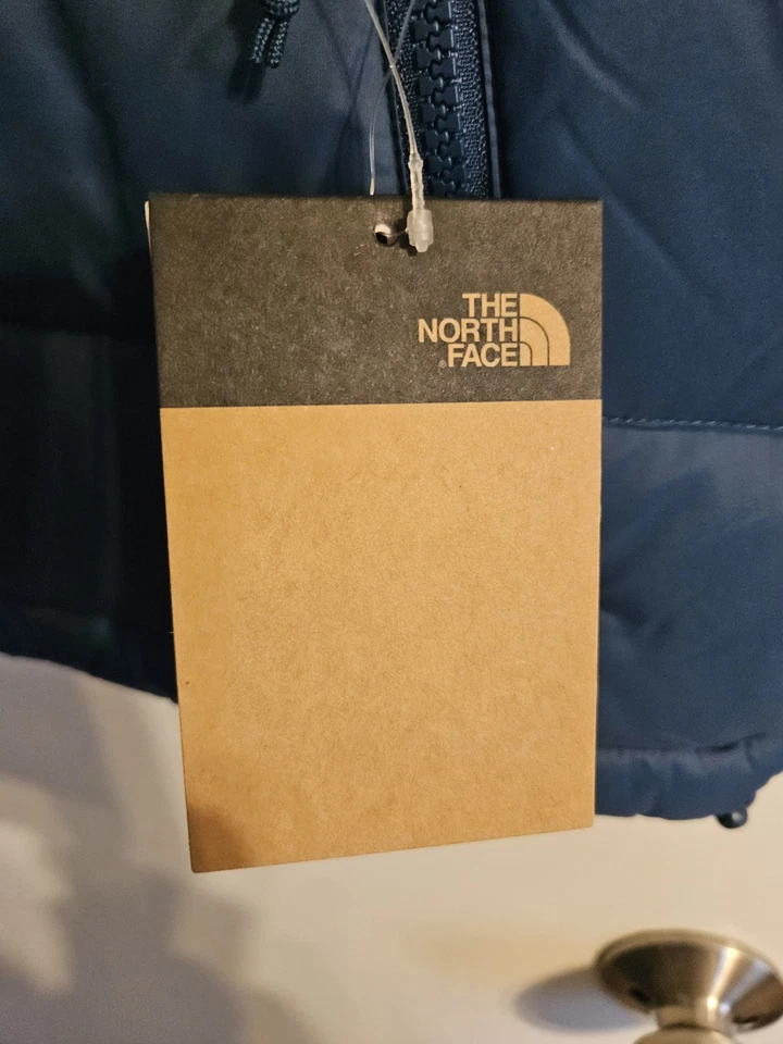 Chaleco aislante azul-verde nuevo con etiquetas NORTHFACE. Mujer Talla Mediana. Sin capucha Foto 4 de 4