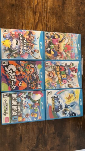 Lote de paquete de juegos para Nintendo Wii U Super Mario Super Smash Skylander Minecraft Yoshi - Imagen 2 de 7