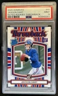 2025 Panini Donruss Jaxson Dart Rated Rookie Throwback RC #41 Giants PSA 9