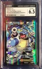 Pokémon TCG Blastoise EX XY122 Full Art Holo Promo Card CGC 6.5