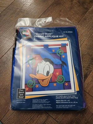''Donald Duck'' Caron International Micky Unlimited Fabric Applique Kit DF3002