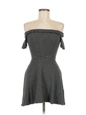 6ixty 8ight Women Gray Casual Dress M