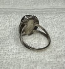 Vintage Native American Sterling Silver Turquoise Ring Rope Bezel Size 9 — photo 6