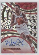 2020-21 Panini Revolution Fractal 85/100 Wendell Carter Jr #AG-WCJ Auto 00q8