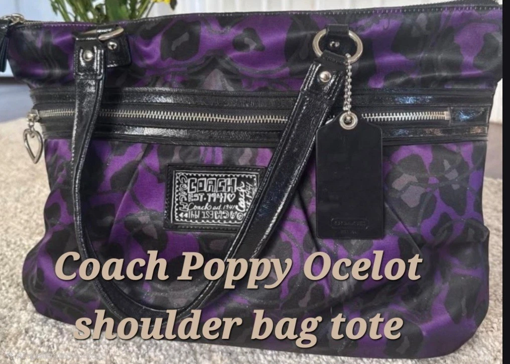 バッグ Coach Poppy one shoulder bag purple Coach Poppy Purple Bags & Handbags for Women for sale | eBay