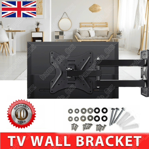 TV Wall Bracket Mount Swivel Tilt for 12 14 26 32 40 43 49 50 55" LCD LED PLASMA - Picture 5 of 14