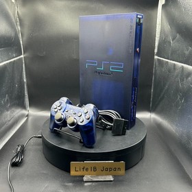 SONY PlayStation 2 SCPH-50000MB/NH Midnight Blue Console PS2 Japan Limited