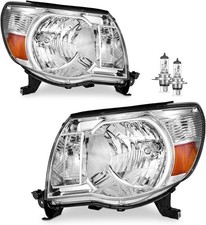 Headlights Assembly Compatible with 2005-2011 Toyota Tacoma Headlamp Replacement